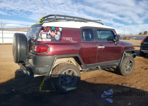 2007 Toyota Fj Cruiser Base из США, поврежденный, VIN JTEBU11F670096700